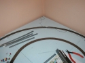 track layed on the back curve.JPG
